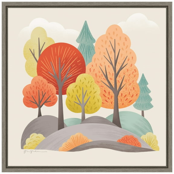 Amanti Art Fall Sweater Weather VIII Framed Canvas Wall Art Print