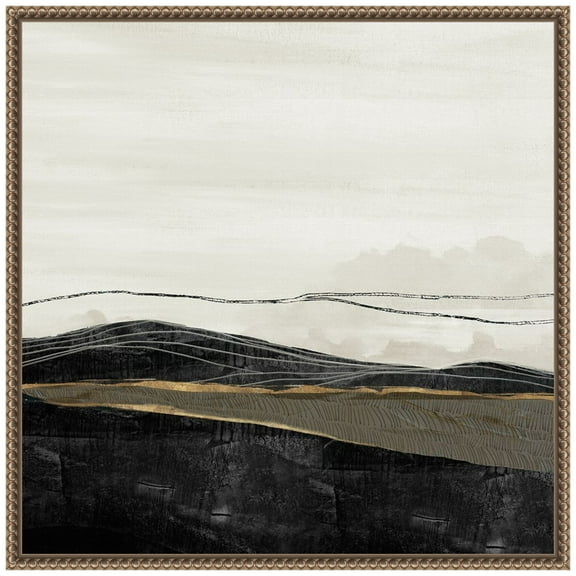 Amanti Art Farm Land Framed Canvas Wall Art Print