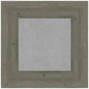 Amanti Art Fencepost Grey Framed Magnetic Board 19 x 19 in.