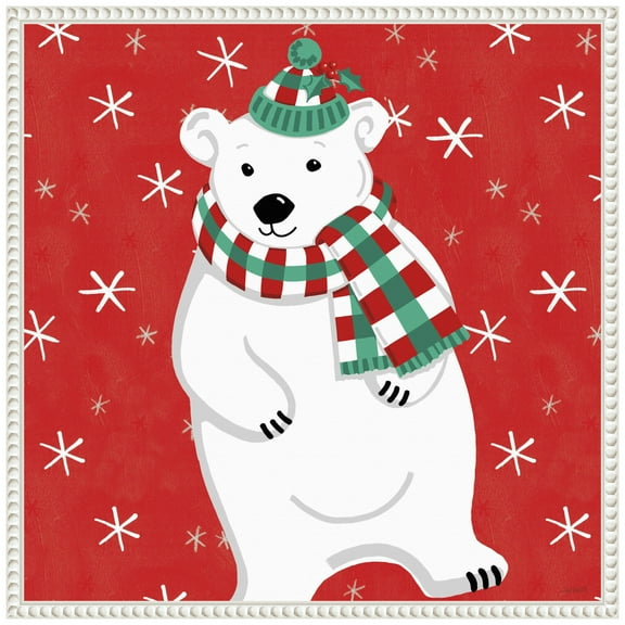 Amanti Art Festive Christmas III Framed Canvas Wall Art Print