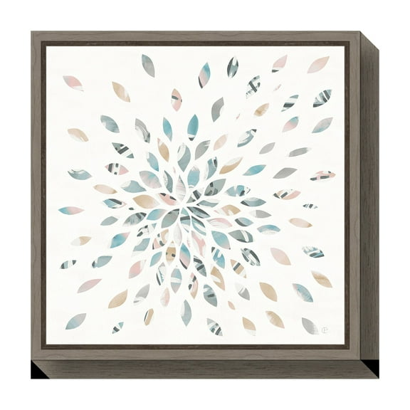 Amanti Art Fireworks II Floral Framed Wall Art