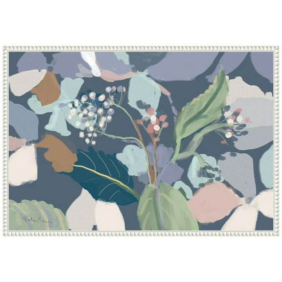 Amanti Art Floral Print Framed Canvas Wall Art Print