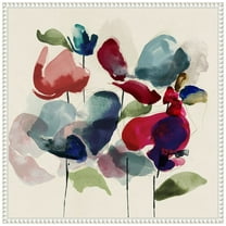 Amanti Art Florals Blending Forever II Framed Canvas Wall Art Print