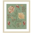thumbnail image 1 of Amanti Art Floralscape V Green Wood Framed Wall Art Print, 1 of 1