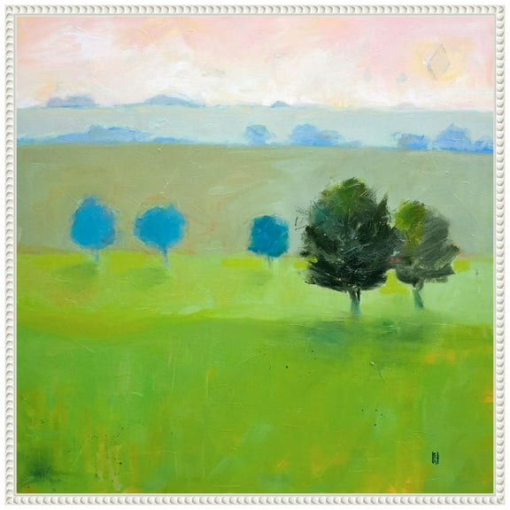 Amanti Art Gascony Trees Framed Canvas Wall Art Print