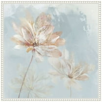 Amanti Art Golden Flower Bliss II Framed Canvas Wall Art Print