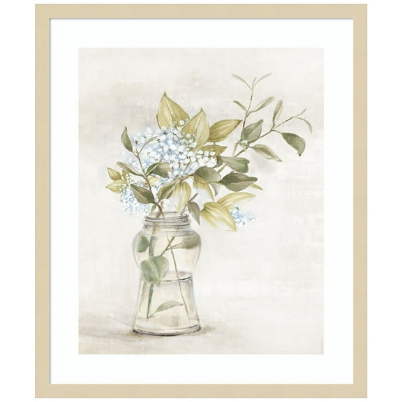 Amanti Art Graceful Composition I Wood Framed Wall Art Print