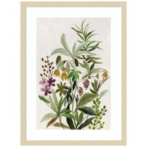 Amanti Art Green Majestic I Wood Framed Wall Art Print