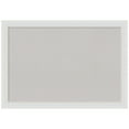 thumbnail image 1 of Amanti Art Grey Cork Board Framed Flair Soft White Bulletin Board 40 in. x 28 in., 1 of 1