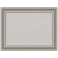 thumbnail image 1 of Amanti Art Grey Cork Board Framed Parlor Silver Bulletin Board 34 in. x 26 in., 1 of 1