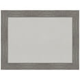 thumbnail image 1 of Amanti Art Grey Cork Board Framed Pinstripe Plank Grey Bulletin Board 33 in. x 25 in., 1 of 7