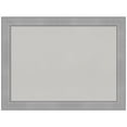 thumbnail image 1 of Amanti Art Grey Cork Board Framed Vista Brushed Nickel Bulletin Board 32 in. x 24 in., 1 of 7