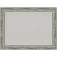 thumbnail image 1 of Amanti Art Grey Cork Board Framed Waveline Silver Narrow Bulletin Board 33 in. x 25 in., 1 of 7