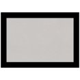 thumbnail image 1 of Amanti Art Grey Cork Board Wood Framed Basic Black Narrow Bulletin Board 27 in. x 19 in., 1 of 7