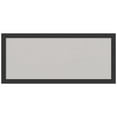 thumbnail image 1 of Amanti Art Grey Cork Board Wood Framed Mezzanotte Black Bulletin Board 32 in. x 14 in., 1 of 7