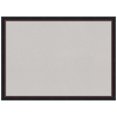 thumbnail image 1 of Amanti Art Grey Cork Board Wood Framed Salon Scoop Red Black Bulletin Board 30 in. x 22 in., 1 of 7