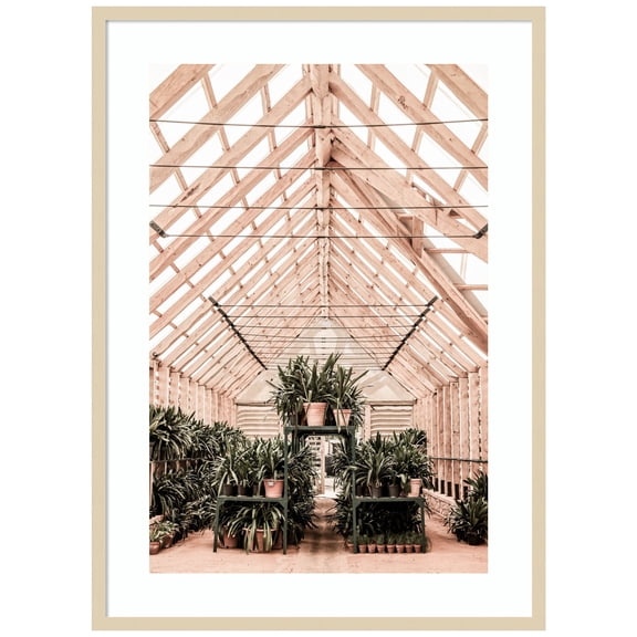 Amanti Art Grow House Wood Framed Wall Art Print