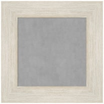 Amanti Art Hardwood White Wash Framed Magnetic Board 17 x 17 in.