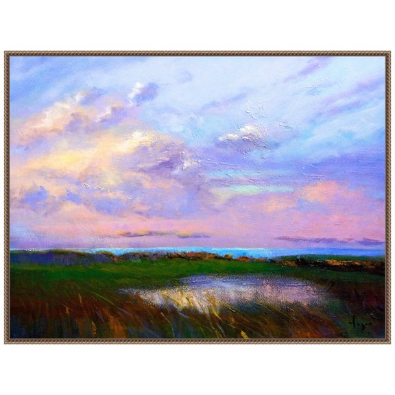 Amanti Art Heart Framed Canvas Wall Art Print