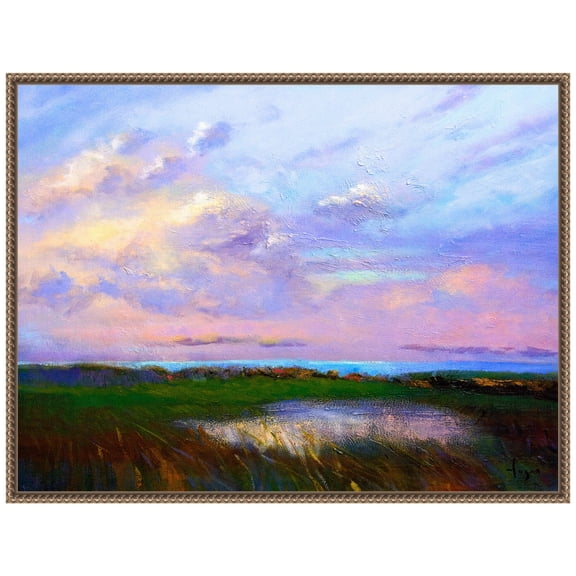 Amanti Art Heart Framed Canvas Wall Art Print