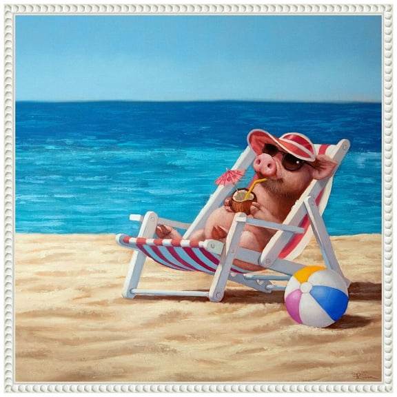 Amanti Art Hello Sunshine Framed Canvas Wall Art Print