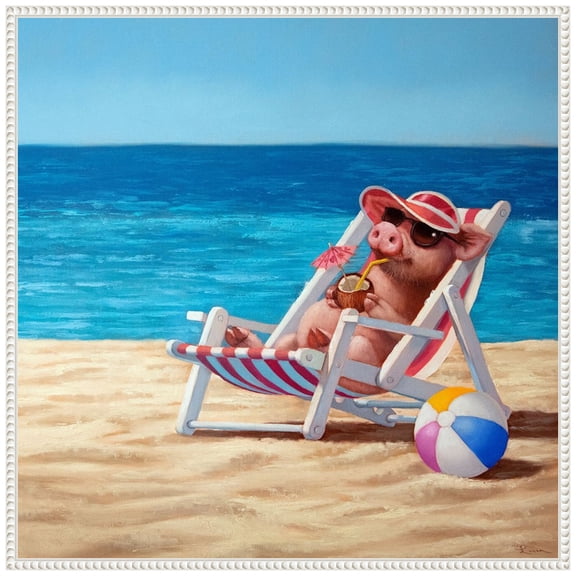 Amanti Art Hello Sunshine Framed Canvas Wall Art Print