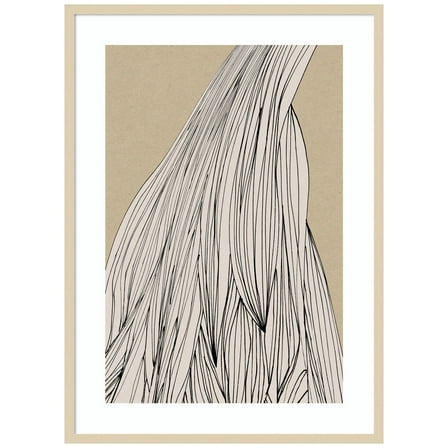 Amanti Art Home Set No 3 Wood Framed Wall Art Print