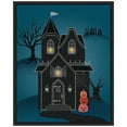 thumbnail image 1 of Amanti Art Hometown Halloween II Framed Canvas Wall Art Print, 1 of 7