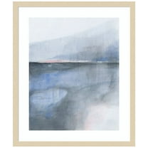 Amanti Art Horizon 44 Wood Framed Wall Art Print