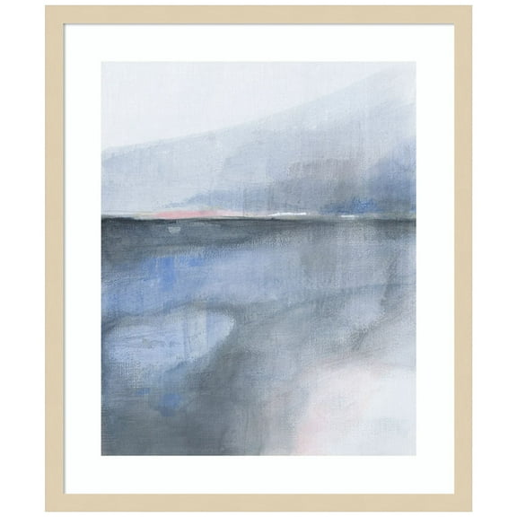 Amanti Art Horizon 44 Wood Framed Wall Art Print