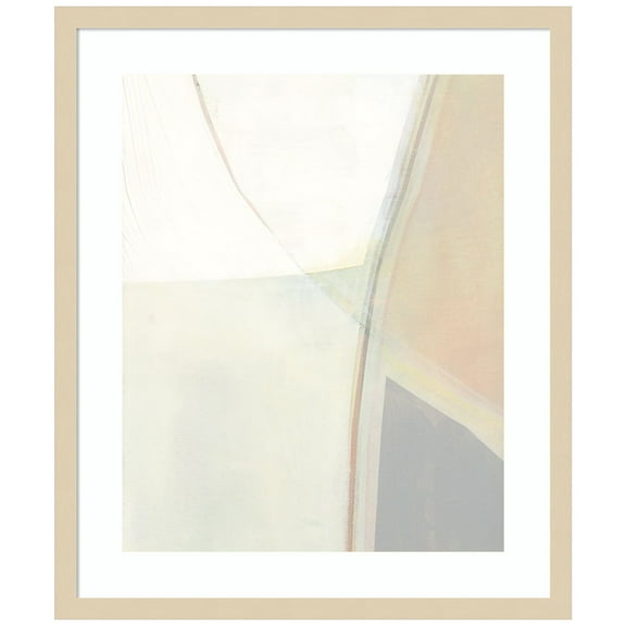 Amanti Art In Neutral II Wood Framed Wall Art Print