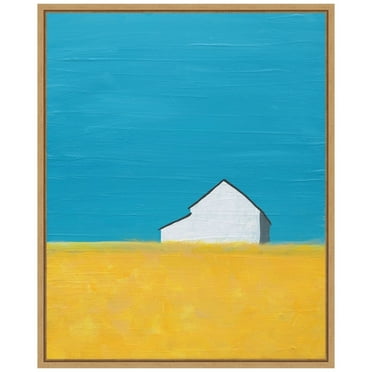 Amanti Art Its a Barn Framed Canvas Wall Art Print