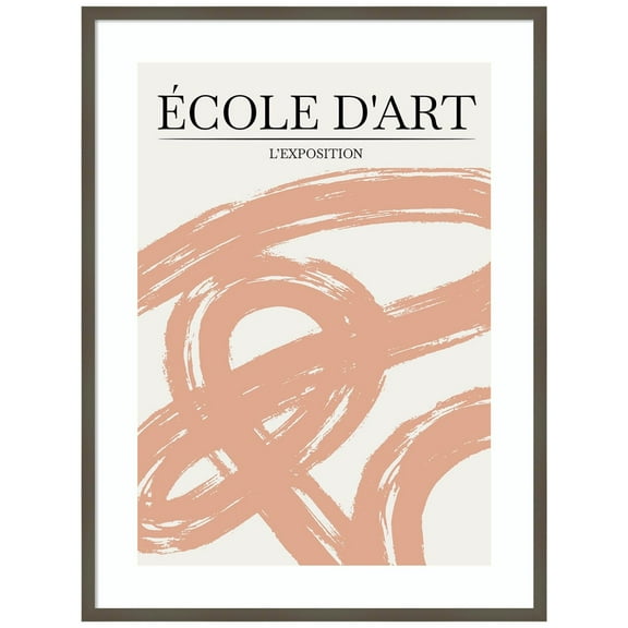 Amanti Art LExposition II Wood Framed Wall Art Print