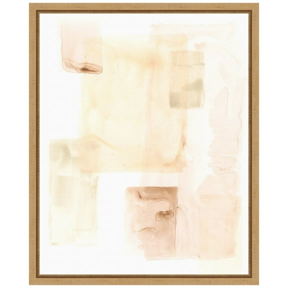 Amanti Art Liquid Chiffon II Framed Canvas Wall Art Print