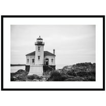 Amanti Art Looking Out Wood Framed Wall Art Print