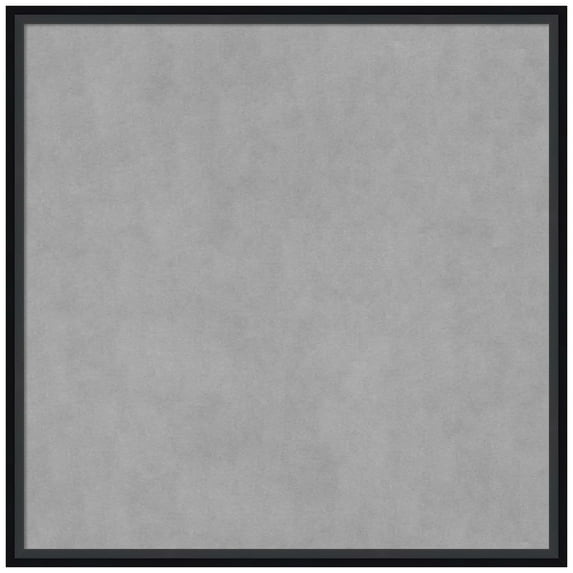 Amanti Art Lucie Black Framed Magnetic Board 25 x 25 in.