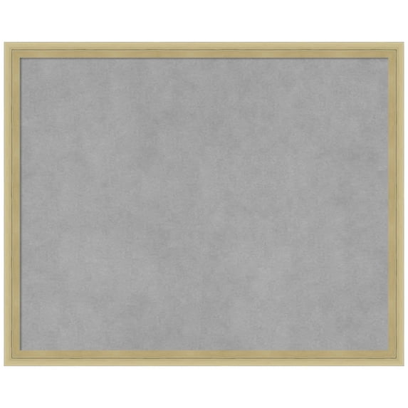 Amanti Art Lucie Champagne Framed Magnetic Board 21 x 17 in.