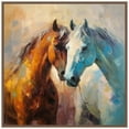 thumbnail image 1 of Amanti Art Lucky Couple II Framed Canvas Wall Art Print, 1 of 7