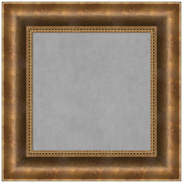 Amanti Art Manhattan Bronze Framed Magnetic Board 17 x 17 in.