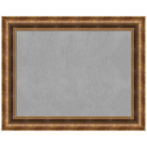 Amanti Art Manhattan Bronze Framed Magnetic Board 29 x 23 in.
