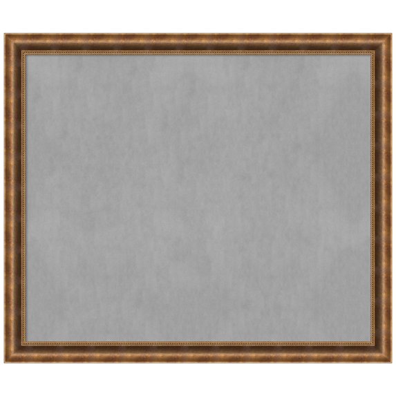 Amanti Art Manhattan Bronze Framed Magnetic Board 53 x 45 in.