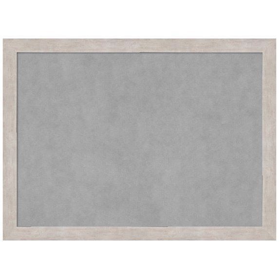 Amanti Art Marred Silver Framed Magnetic Board 31 x 23 in.