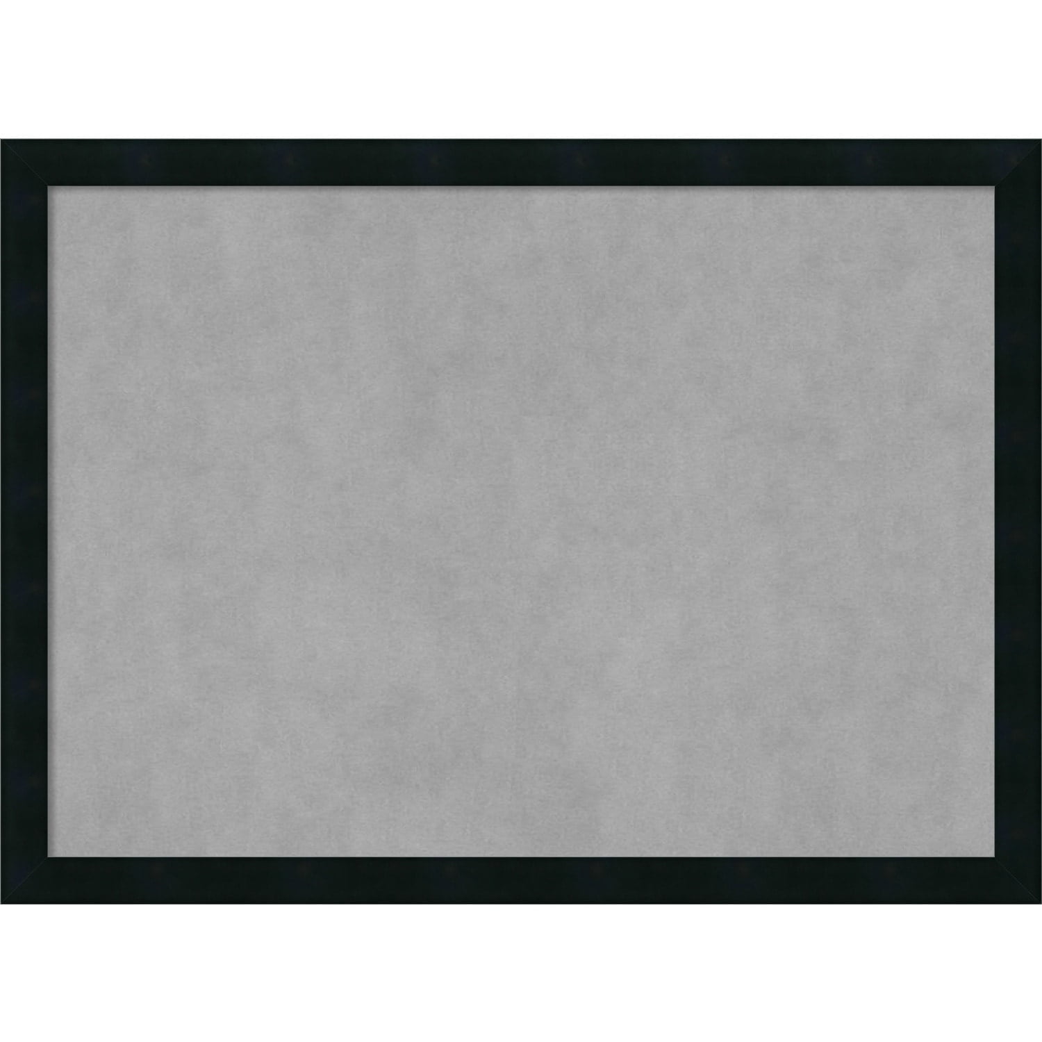 Mezzanotte Black Wood Framed Magnetic Bulletin Board