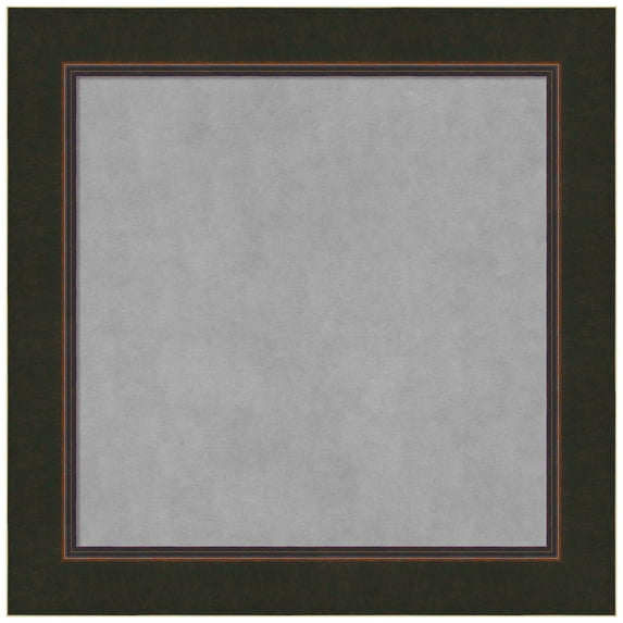 Amanti Art Milano Bronze Framed Magnetic Board 30 x 30 in.