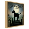 thumbnail image 1 of Amanti Art Moonrise Black Dog - Labrador Lake Wall Art, 1 of 11