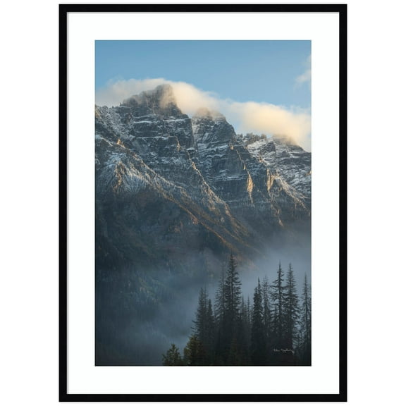Amanti Art Mount Tupper View Wood Framed Wall Art Print