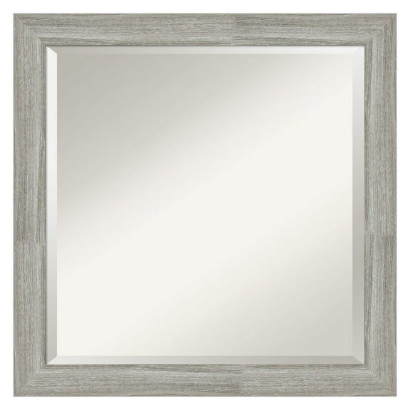 Amanti Art Narrow Framed Bathroom Vanity Mirror - 23W x 23H in.