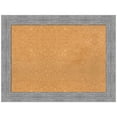 thumbnail image 1 of Amanti Art Natural Cork Board Framed Bark Rustic Grey Bulletin Board 33 in. x 25 in., 1 of 7