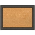 thumbnail image 1 of Amanti Art Natural Cork Board Framed Blaine Light Pewter Narrow Bulletin Board 28 in. x 20 in., 1 of 1