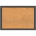 thumbnail image 1 of Amanti Art Natural Cork Board Framed Blaine Light Pewter Narrow Bulletin Board 40 in. x 28 in., 1 of 8